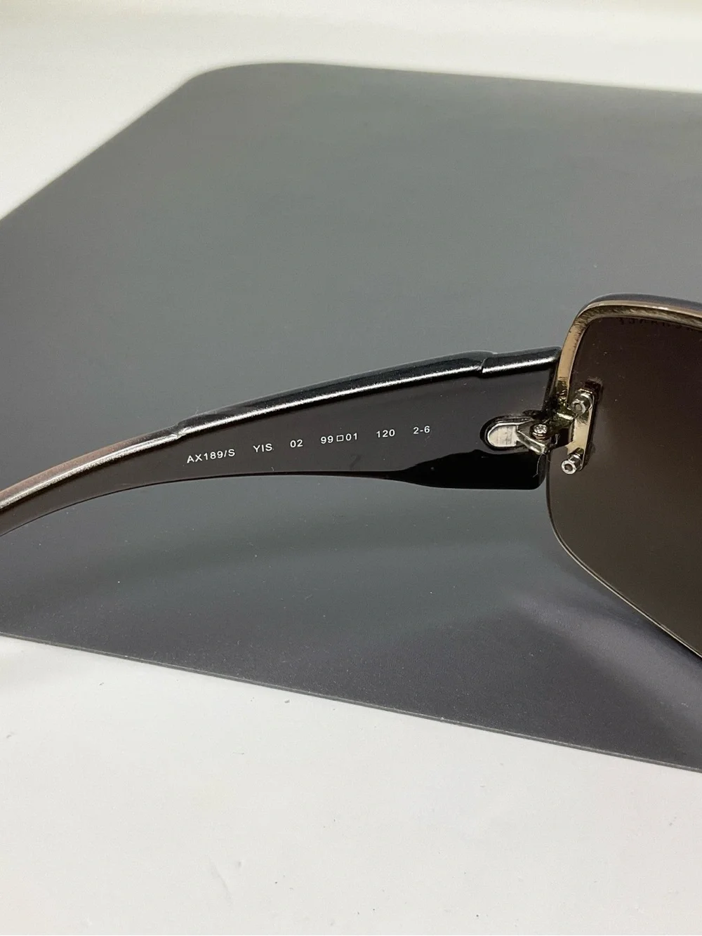 Armani Exchange AX189 /S shield wrap around sunglasses